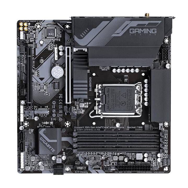 GIGABYTE TECHNOLOGY B760M  (LGA 1700, Intel B760, Micro ATX)