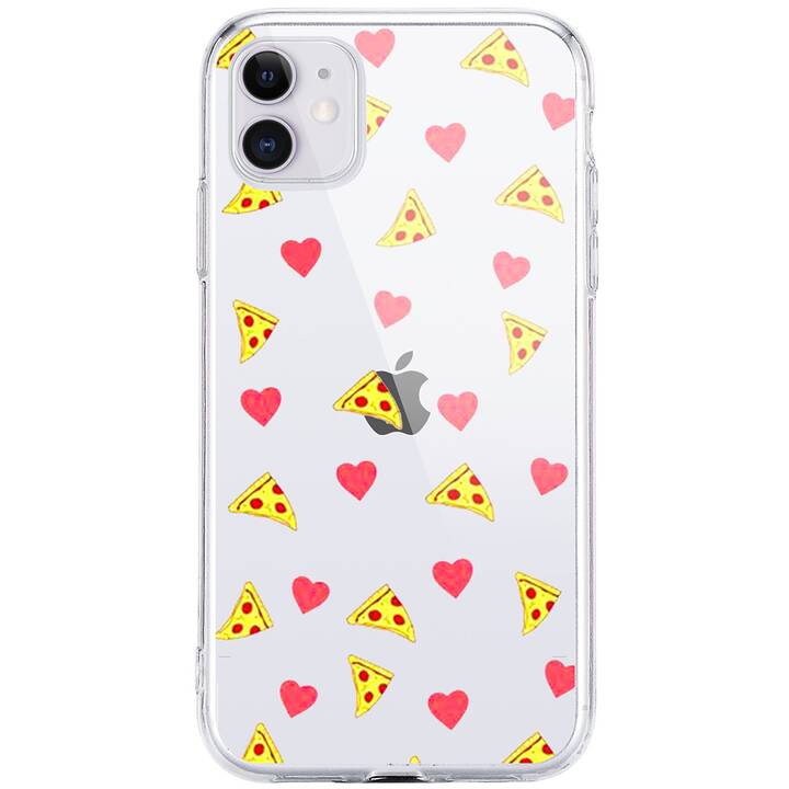 EG coque arrière pour iPhone 11 6.1" (2019) - pizza