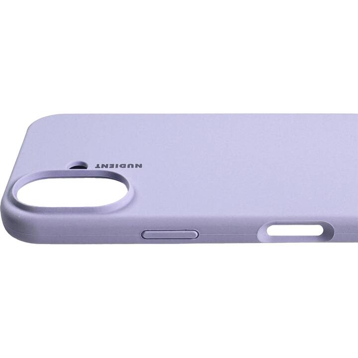 NUDIENT Backcover MagSafe Base (iPhone 16 Plus, Violett)