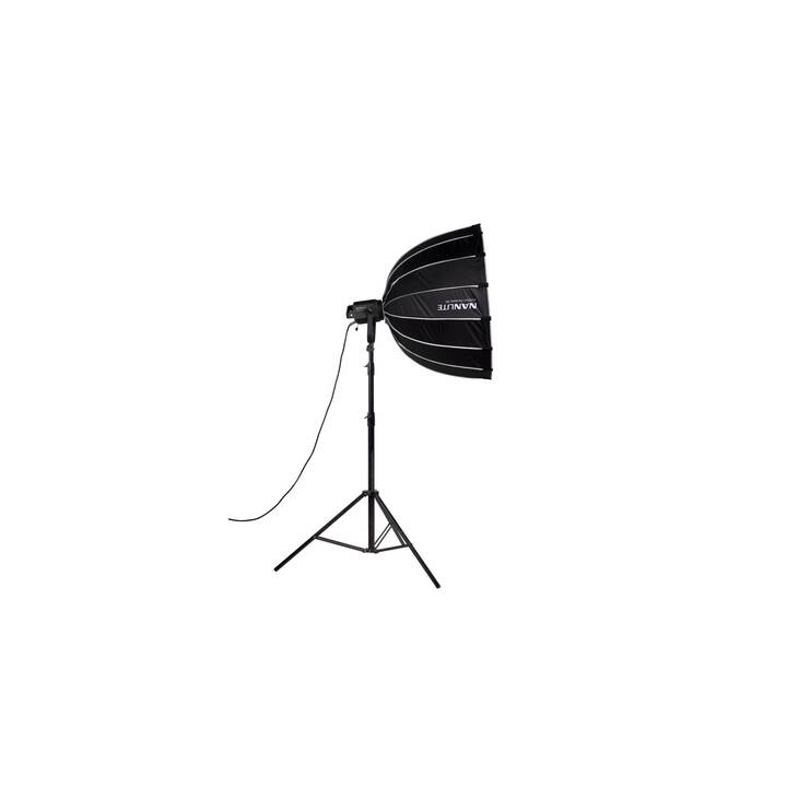 NANLITE SB-PR-90-Q Softbox (Nero, 90 cm x 90 cm)