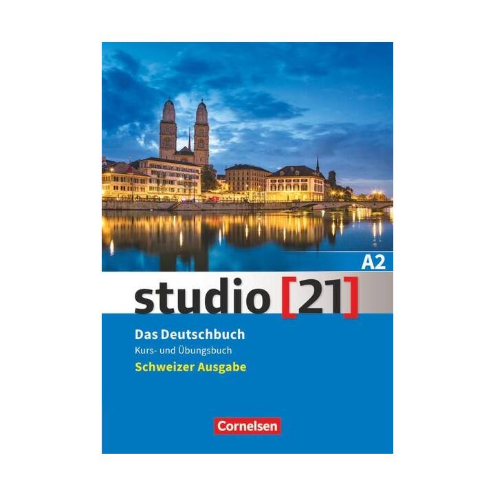 Studio [21], Schweiz, A2, Kurs- und Übungsbuch mit Audio- und Lösungs-Downloads