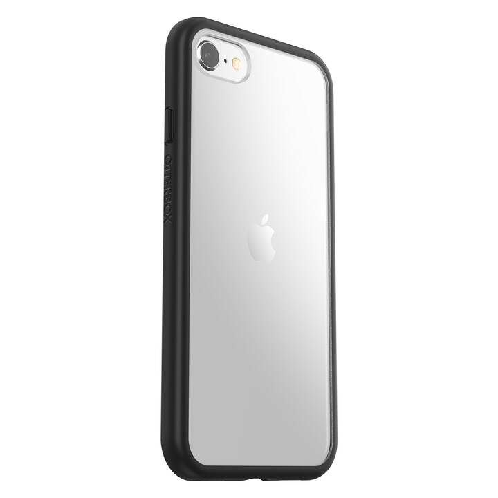 OTTERBOX Backcover (iPhone 8, iPhone 6, iPhone SE 2020, iPhone 6s, iPhone 7, Transparent, Black, Noir)