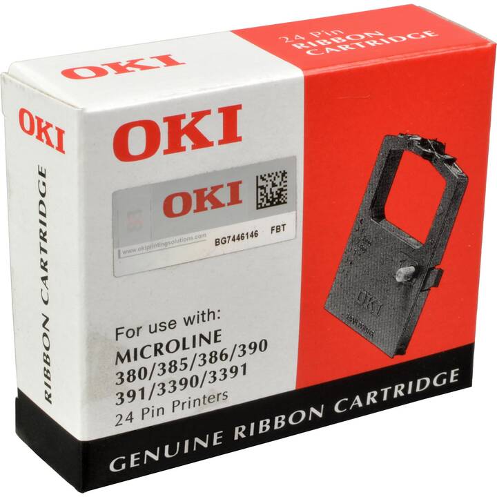 OKI 9002309 Ruban encreur (Noir / Noir)