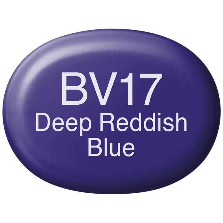 COPIC Marqueur de graphique Sketch BV17 Deep Reddish Blue (Bleu Violet, 1 pièce)