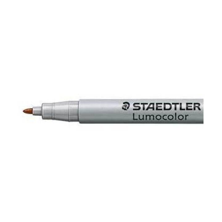 STAEDTLER Feutres pour rétroprojection Lumocolor 315 M (Brun, 1 pièce)