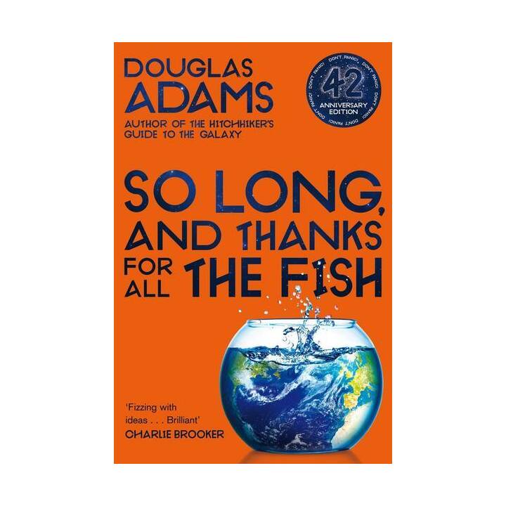 So Long, and Thanks for All the Fish