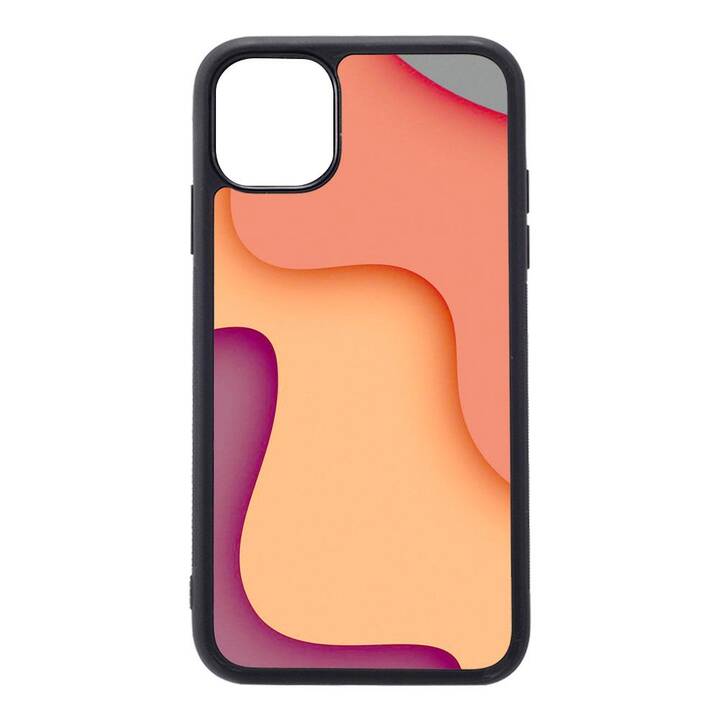 EG Backcover (iPhone 14 Plus, Wasser, Orange)