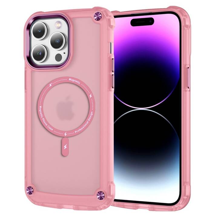 EG Backcover Magnetisch (iPhone 16 Pro Max, Rosa)