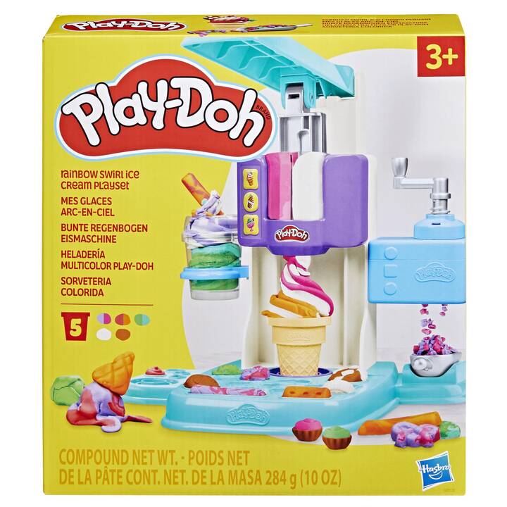 PLAY-DOH Swirl Ice Cream Playset Strumento per plastilina
