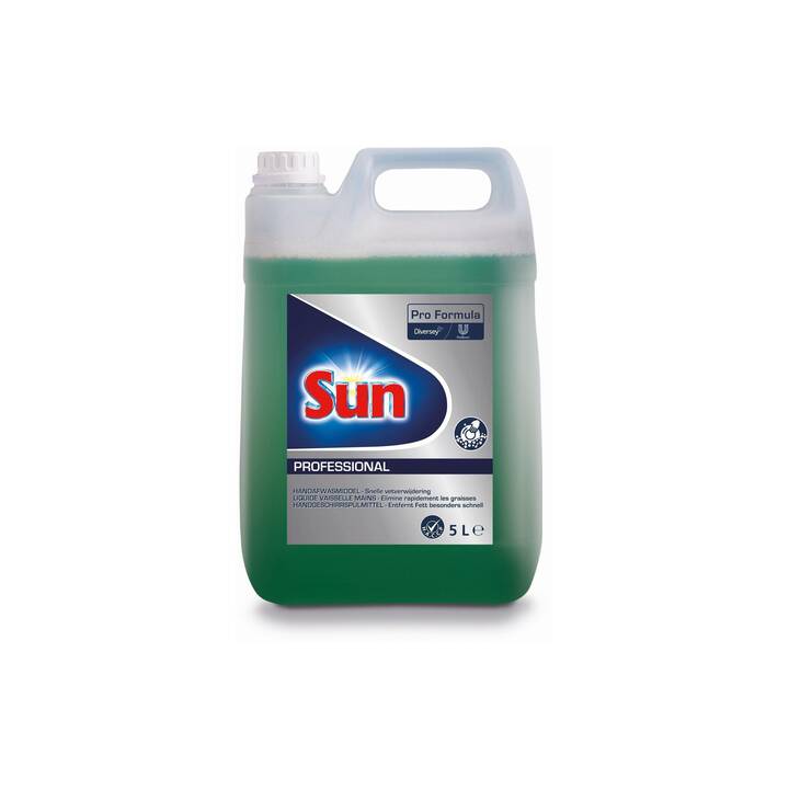 DIVERSEY PRO FORMULA Detergente per piatti a mano Sun Professional Limone (5 l, Liquido)