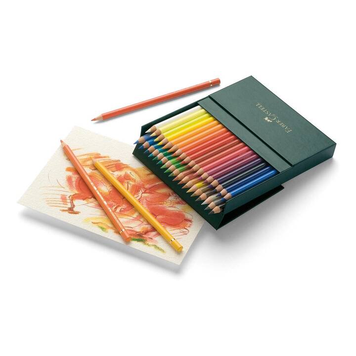 FABER-CASTELL Crayons de couleur Polychromos (36 pièce)