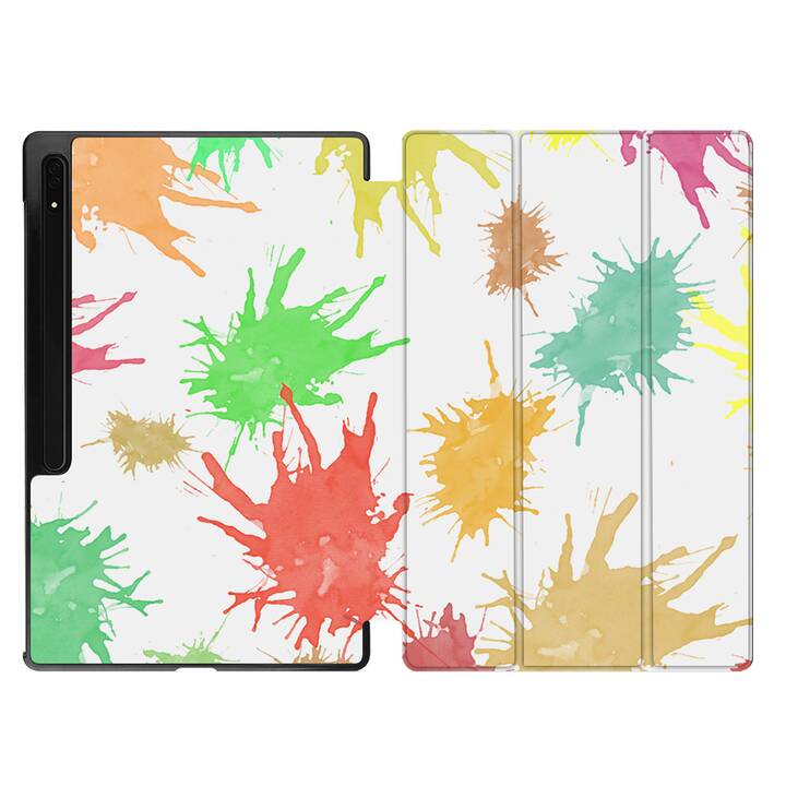 EG coque pour Samsung Galaxy Tab S8 Ultra 14.6" (2022) - Multicolore - Peinture