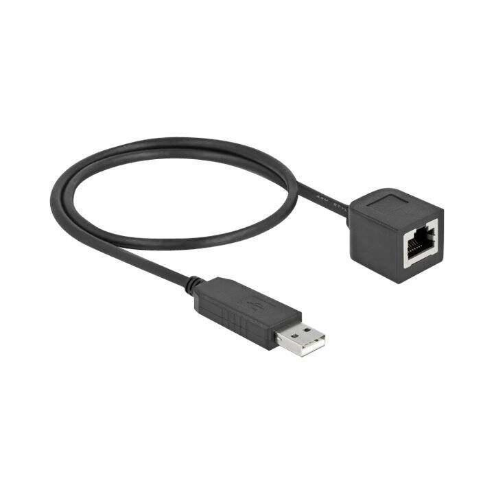 DELOCK Câble de raccordement (USB Typ A, RJ-45, 50 cm)