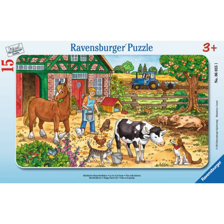 RAVENSBURGER Ferme Puzzle (15 x)