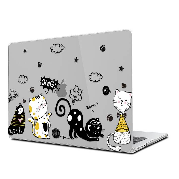 EG Hardcase (Macbook Air 15" M2 2023, Kunst, Mehrfarbig)