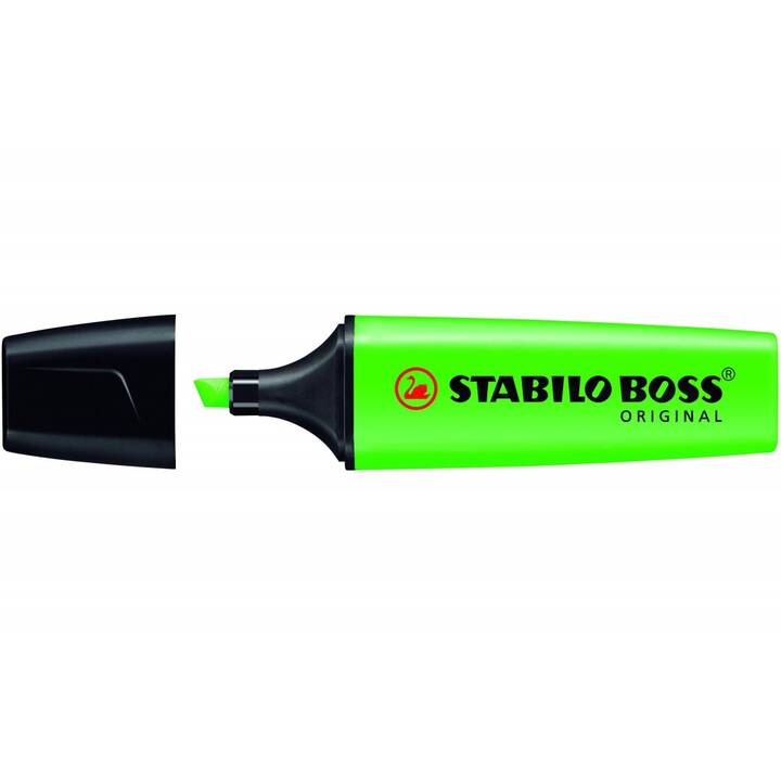 STABILO Evidenziatore Boss Original (Verde, 1 pezzo)