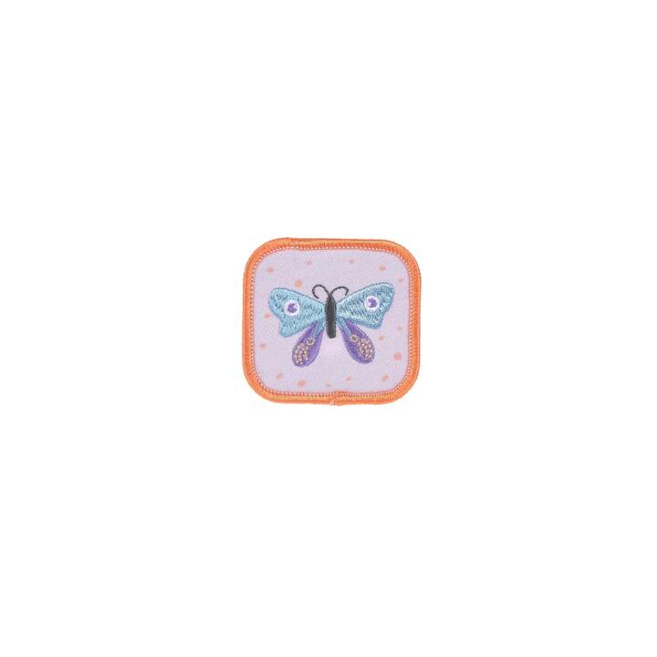 LÄSSIG Ciondolo a zaino Butterfly (Giallo, Blu chiaro)