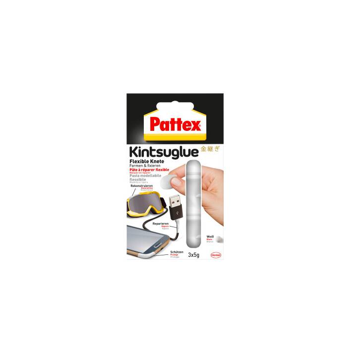 PATTEX Pasta per modellare (5 g, Bianco)