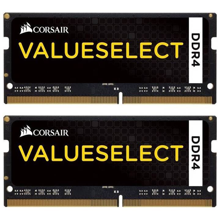 CORSAIR ValueSelect CMSO16GX4M2A2133C15 (2 x 8 GB, DDR4-SDRAM 2133.0 MHz, SO-DIMM 260-Pin)