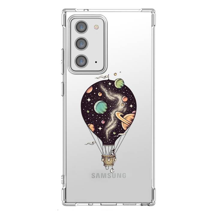 EG Backcover (Galaxy Note 20, Astronauta, Transparente)