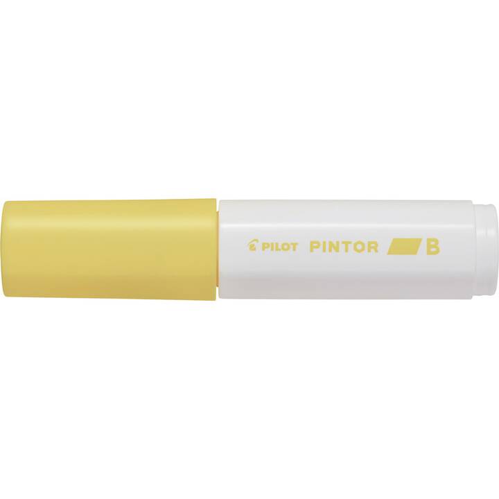 PILOT PEN Marcatore creativo Pintor Essentials (Giallo, Nero, Rosso, Blu, 4 pezzo)