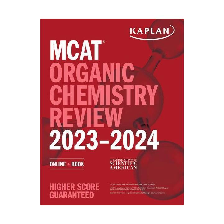 MCAT Organic Chemistry Review 2023-2024