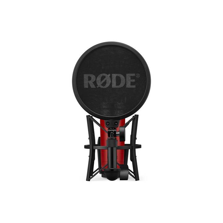 RØDE NT1 Sigature Microfono da mano (Nero, Rosso)