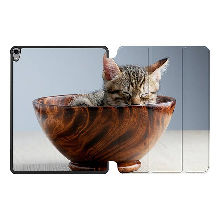 EG MTT Coque pour iPad Pro 12.9" 2018 - chat mignon