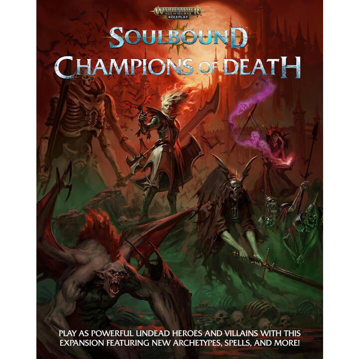 CUBICLE 7 Livre des sources Soulbound Champions of Death (EN, Warhammer)