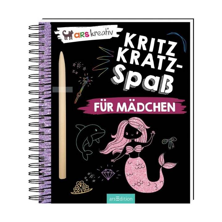 Kritzkratz-Spass für Mädchen
