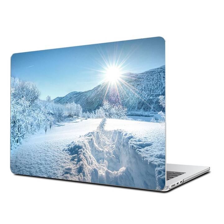 EG Coque rigide (Macbook Air 15" M2 2023, Paysage, Bleu)