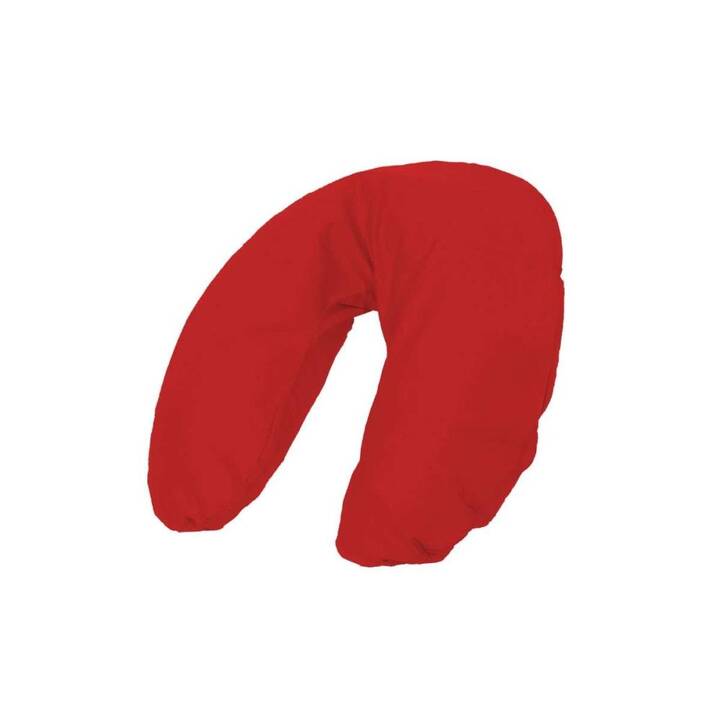 KULI-MULI Federa per cuscini allattamento (110 cm, Rosso)