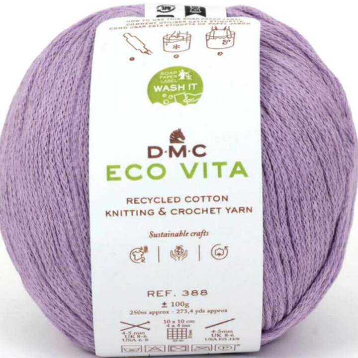 DMC Wolle Eco Vita (100 g, Lila)