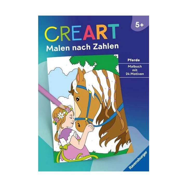 RAVENSBURGER Bloc à coloriage Cheval (CreArt)