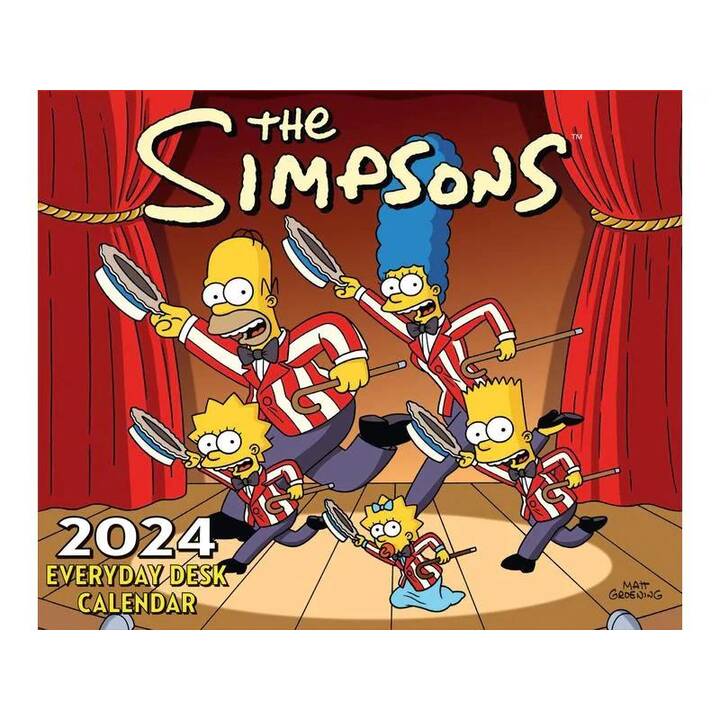 HEYE KALENDER Calendario a fogli mobili Simpsons (2024)
