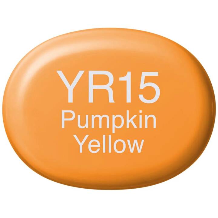 COPIC Marqueur de graphique Sketch YR15 Pumpkin Yellow (Jaune, 1 pièce)