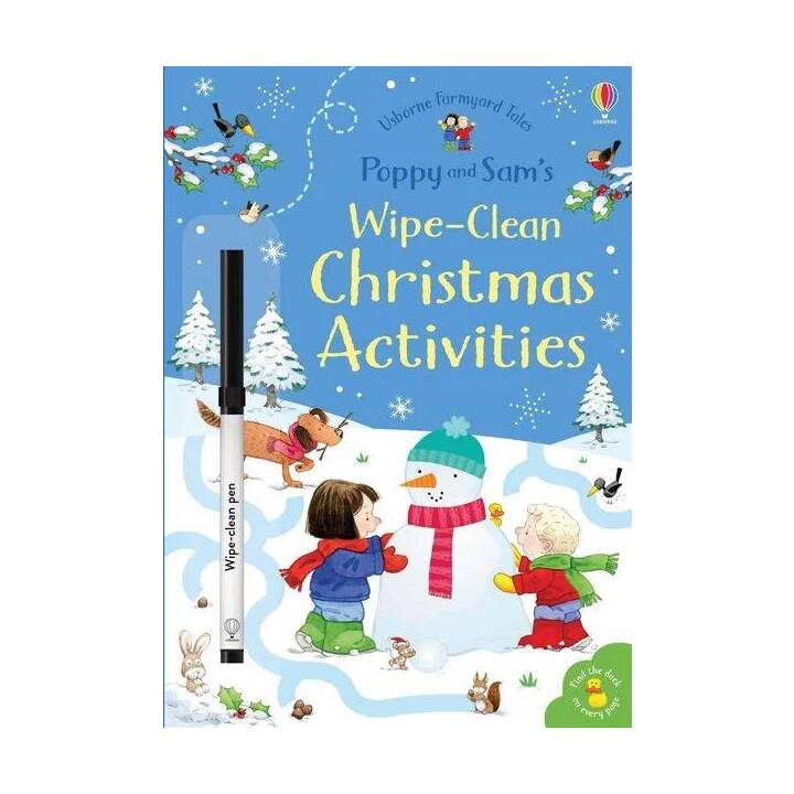 Poppy and Sam's Wipe-Clean Christmas Activities