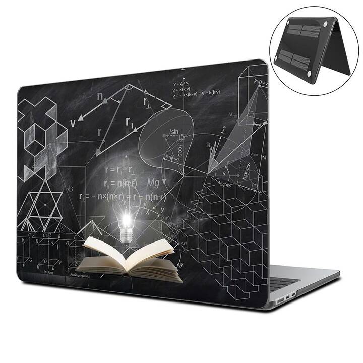 EG Coque rigide (MacBook Air 13" M2 2022, Idée, Noir)