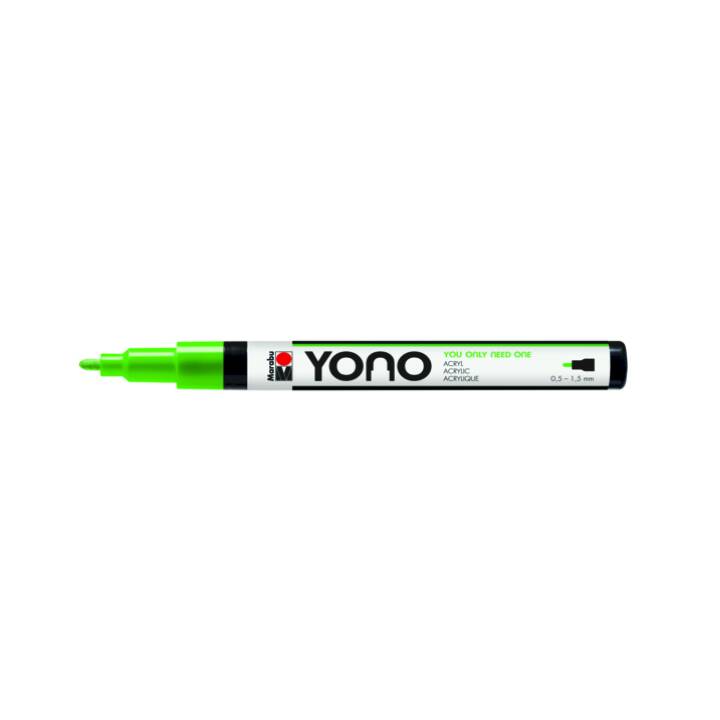 MARABU Pennarello acrilico Yono (Verde, 1 pezzo)
