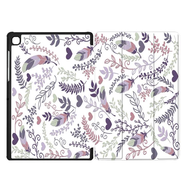 EG cover per Samsung Galaxy Tab A7 Lite 8.7" (2021) - viola - piuma