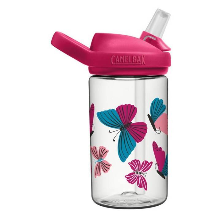 CAMELBAK Kindertrinkflasche Eddy+ (0.4 l, Schwarz, Blau, Pink, Rosa, Mehrfarbig)