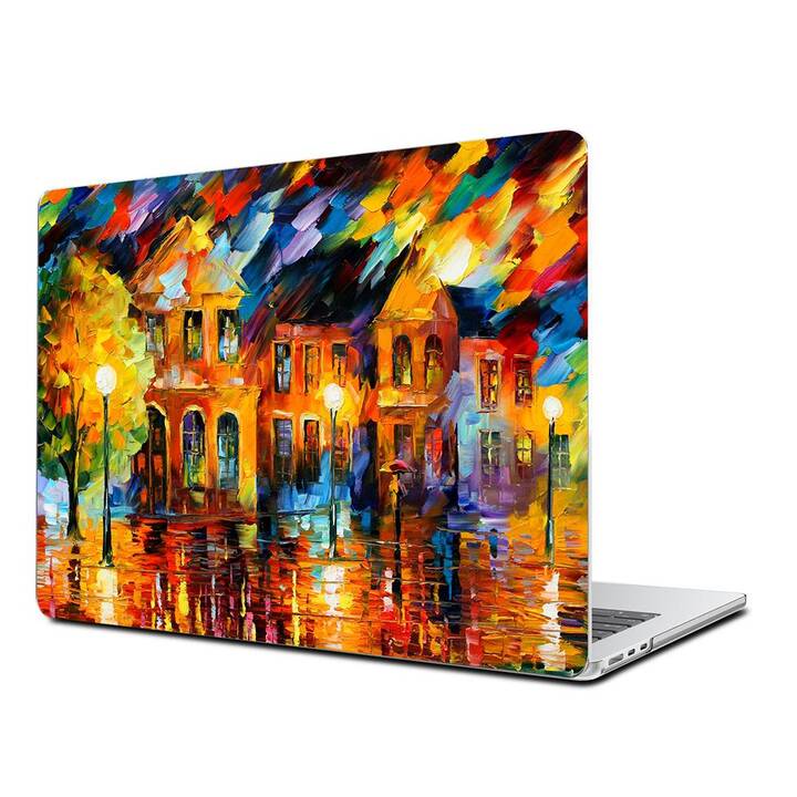 EG Hardcase (MacBook Air 13" M3 2024, Kunst, Orange)