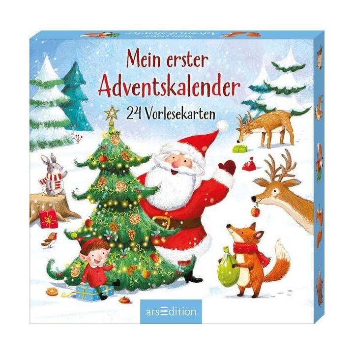 Mein erster Adventskalender. 24 Vorlesekarten