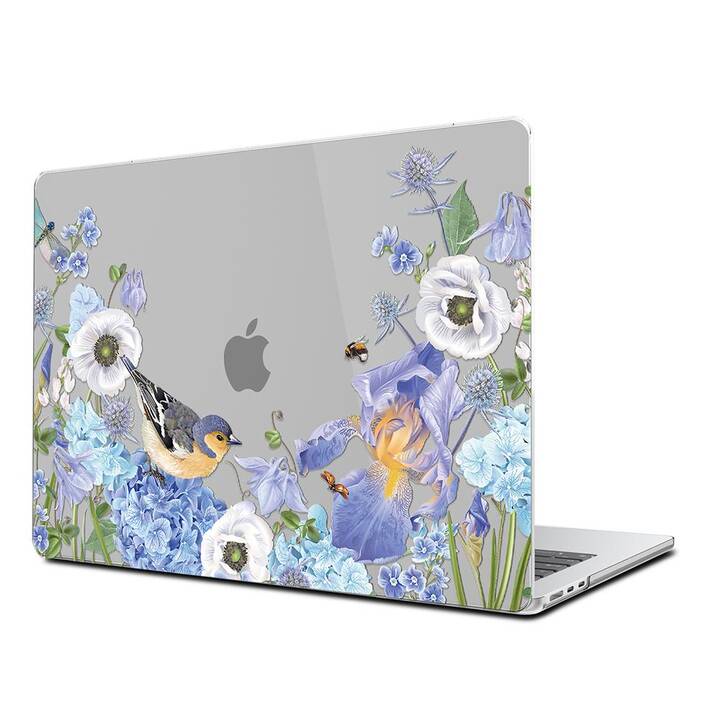 EG Coque rigide (MacBook Air 13" M2 2022, Fleurs, Mauve)