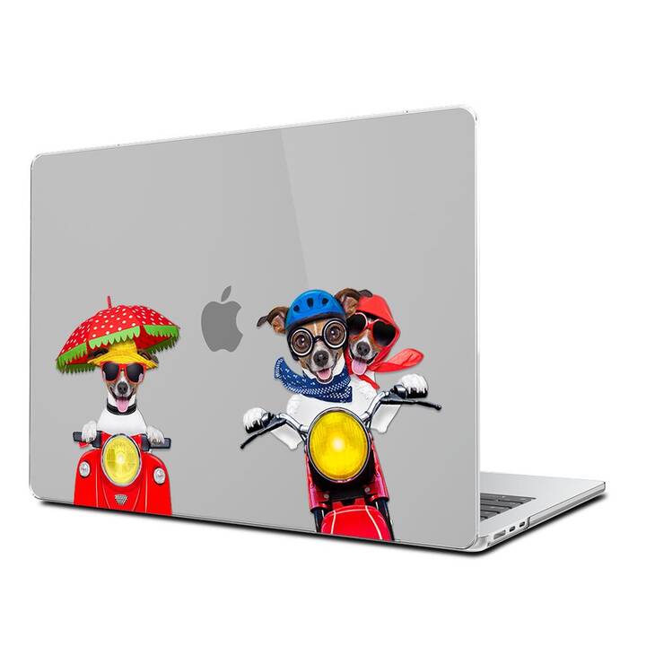 EG Coque rigide (Macbook Air 15" M2 2023, Chiens, Multicolore)