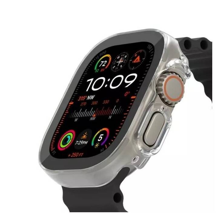 BELKIN Schutzhülle (Apple Watch Ultra / Ultra 2, Transparent, Schwarz)