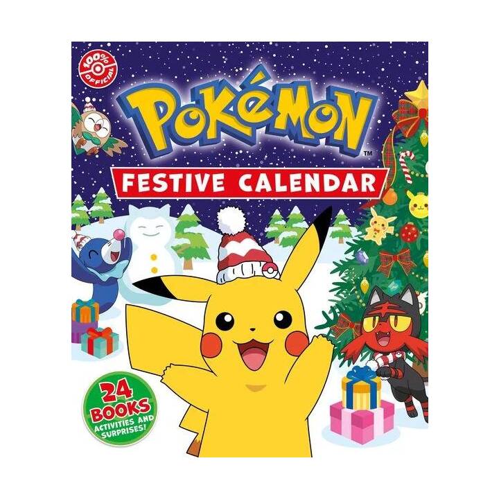 Pokemon: Festive Calendar. A festive collection of 24 books, activites and surprises!