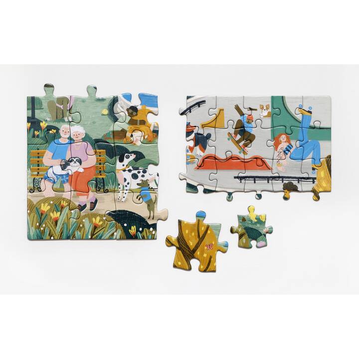 LAURENCE KING VERLAG Animali domestici Giardino Puzzle (132 x)