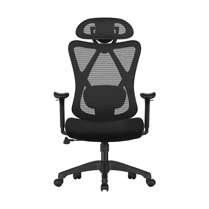 SONGMICS  OBN063B01 Fauteuil de bureau piovant (Noir)