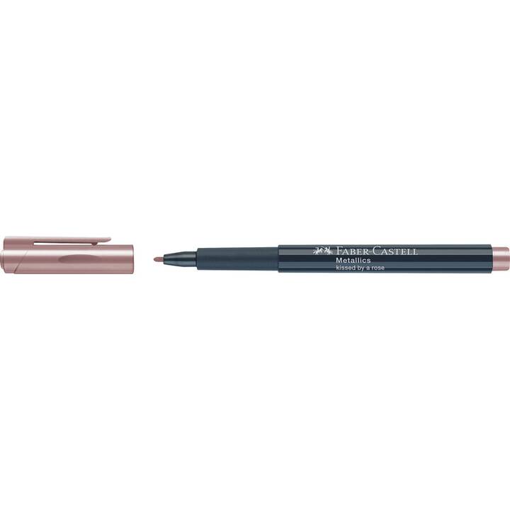 FABER-CASTELL Pennarello indelebile (Metallic, 1 pezzo)